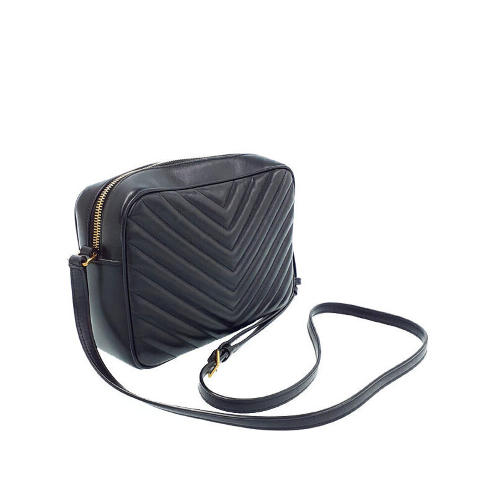 Saint Laurent Quilted Matelasse Paris Lou Camera Chain Shoulder Bag - Picture 2 of 9